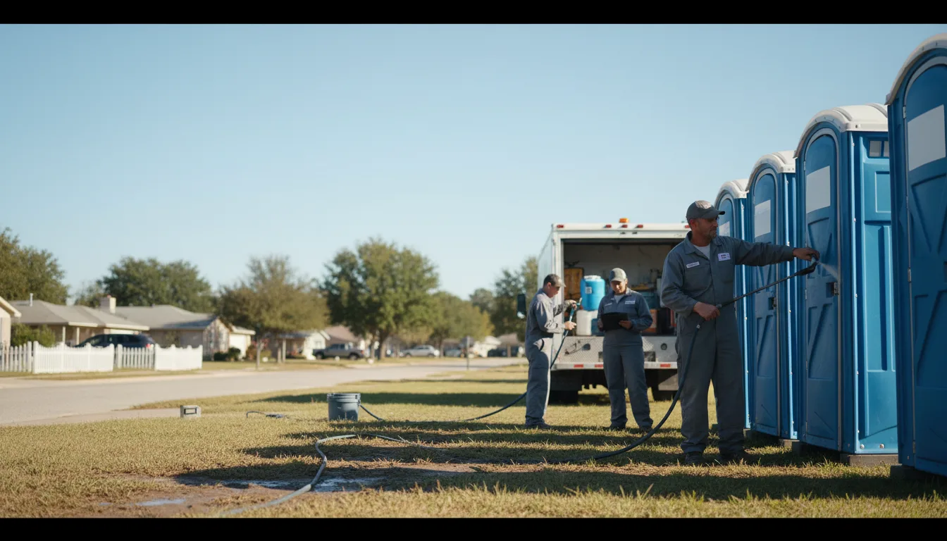 Long-Term Portable Toilet Rental in Folkston, GA near me